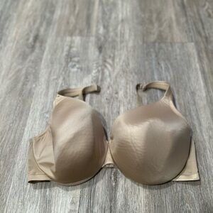 Cacique womens tan lightly lined full coverage bra size 44DD
